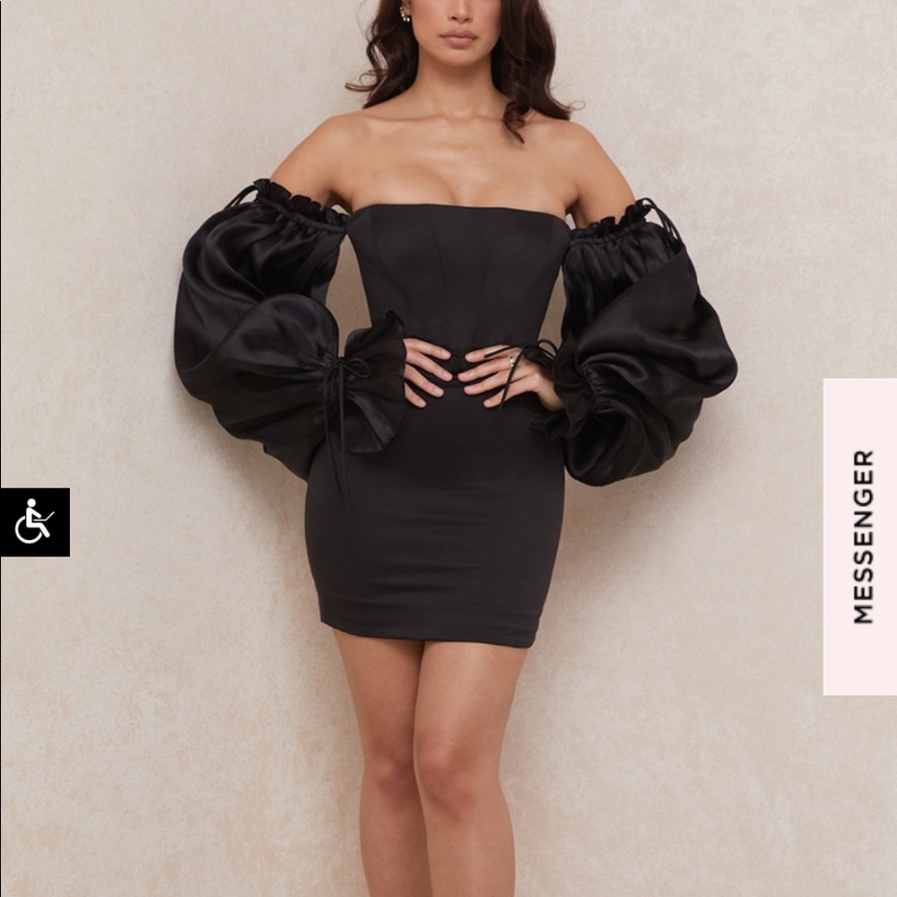 House of CB satin corset dress ‘Marissa’